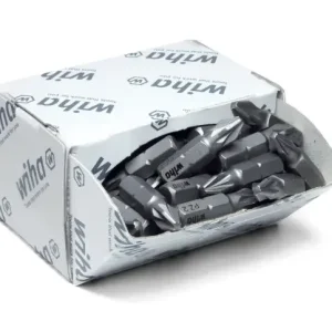 Značkový Šroubovací bity Standard 1/4" PZ2 x 25 mm Wiha 7929ZPZ (50 ks v plastové krabičce) (WIHA08057)