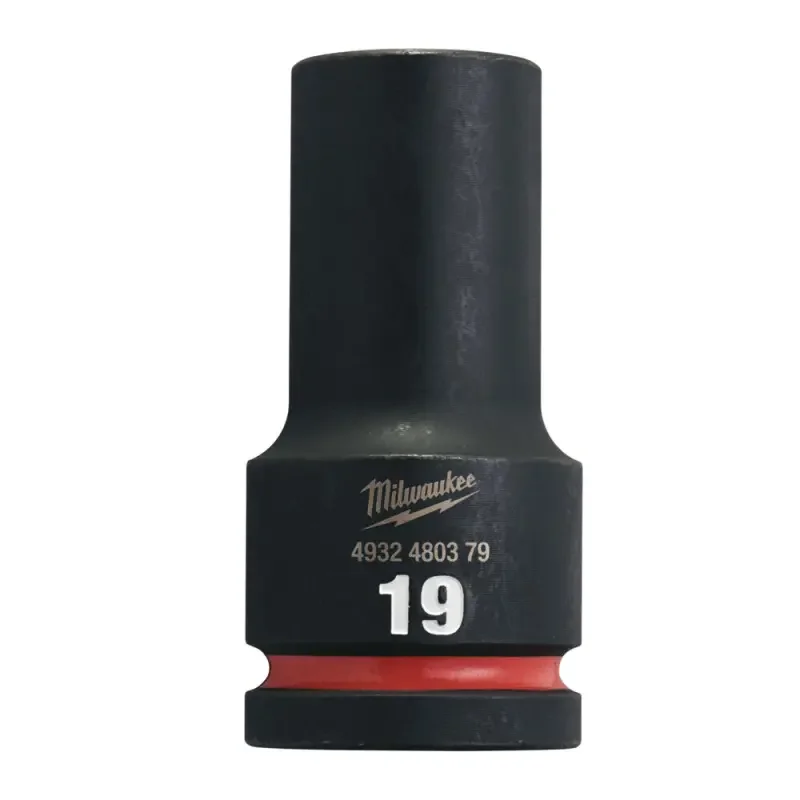 Akce Průmyslová hlavice Milwaukee Shockwave™ Impact Duty 3/4" HEX 19 mm, dlouhá (MI4932480379)
