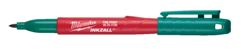 Značkovač Inkzall Milwaukee - jemný hrot zelený (MI4932492127) Poslední Šance