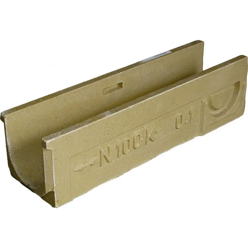 Akční Cena ACO Drain N100-5.1 žlab 0,5 m, H=13 cm, bez spádu 405124