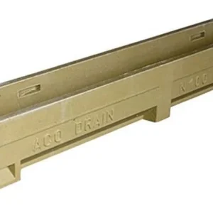 ACO Drain N100-4 žlab 1,0 m, H=14,5/15 cm, se spádem dna 0,5% 405104 Oblíbený