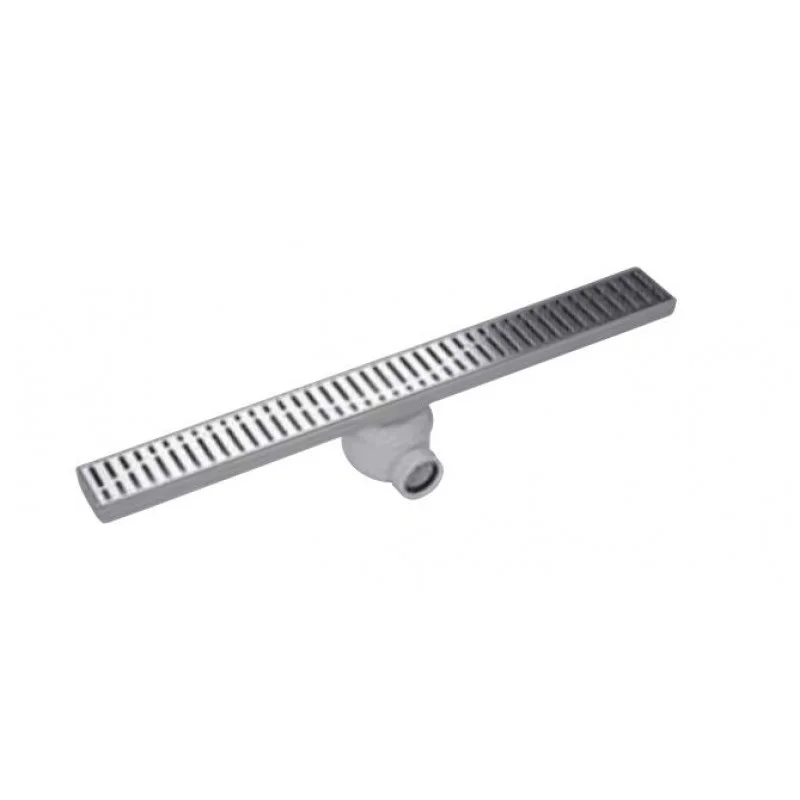 ACO DRAIN Koupelnový žlab 789 mm plastový + nerez rošt s vlnou 405725 Ověřený