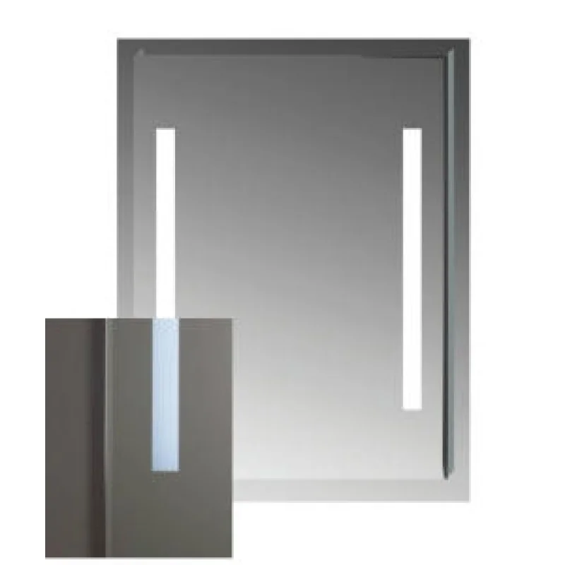 Značkový Jika ZRCADLA CLEAR zrcadlo 70x81cm s integrovaným osvětlením, zářivkou 4.5573.3.173.144.1