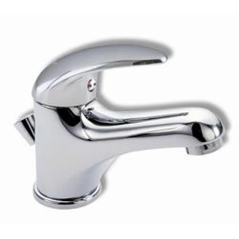 Značkový NOVASERVIS METALIA stojánková umyvadlová baterie chrom/modrá 55201/1,0