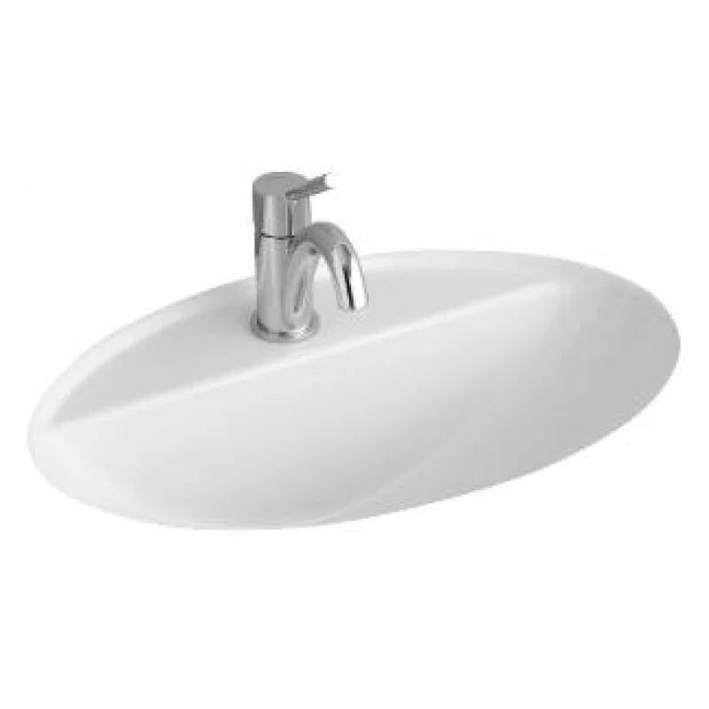 Značkový Villeroy & Boch Loop&Friends Umyvadlo k zabudování zespodu 560x370 mm, bez přepadu, bílá alpin