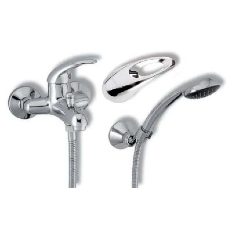 Akční Cena NOVASERVIS METALIA vanová nástěnná baterie 100 mm chrom /otvor 55124,0
