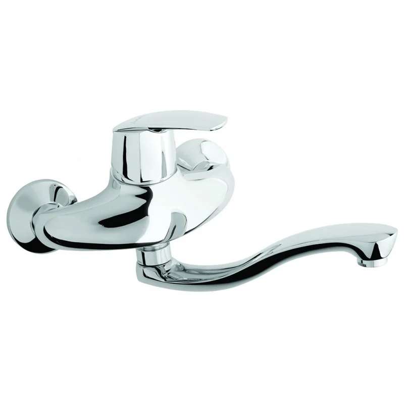 Akční Cena NOVASERVIS METALIA dřezová nebo umyvadlová nástěnná baterie 150 mm chrom-stand. 50070/A,0