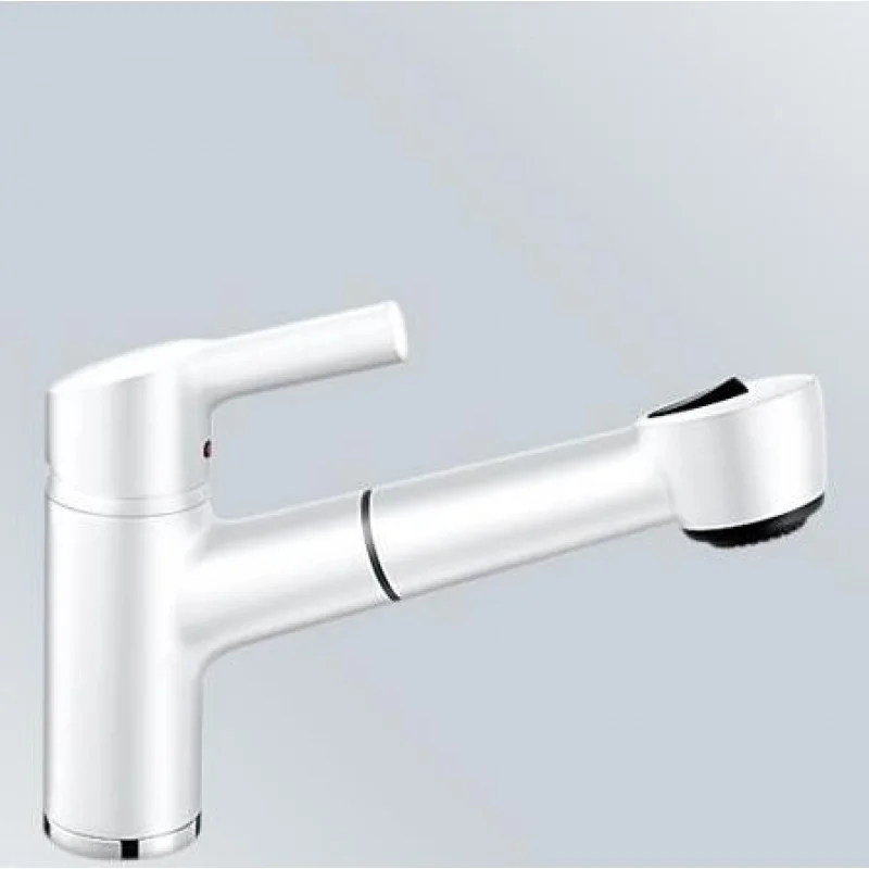 Zlevněný BLANCO Elipso - S II dřezová baterie s přepináčem tlaková, bílá 514854