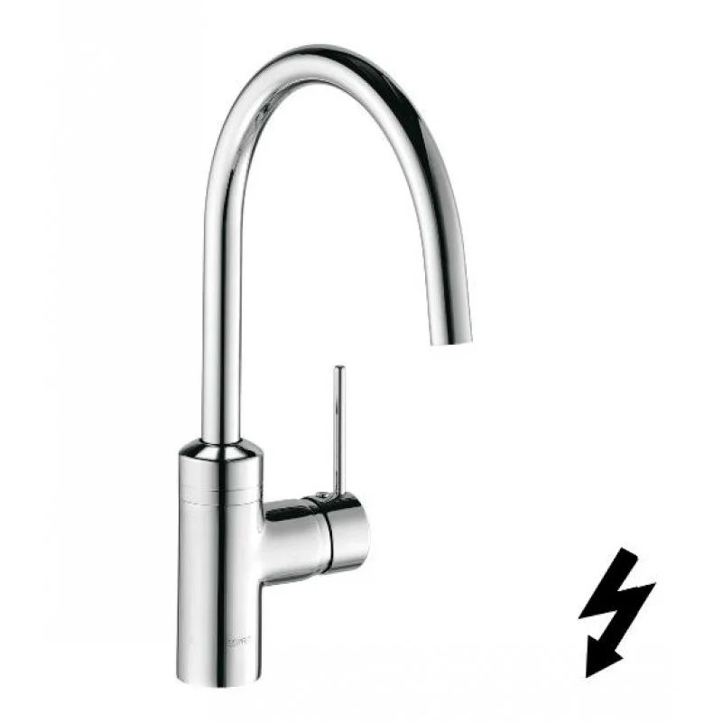 Zlevněný KLUDI Esprit dřezová jednopáková baterie chrom 568090540