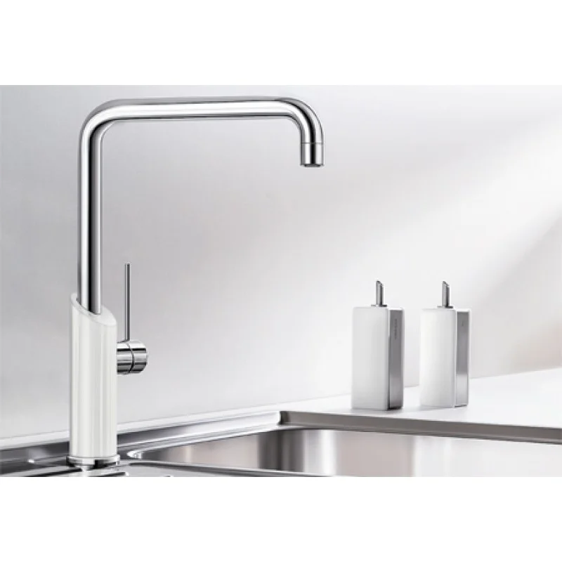 Akční Cena BLANCO Jil dřezová baterie, bílý lesk /chrom 517579