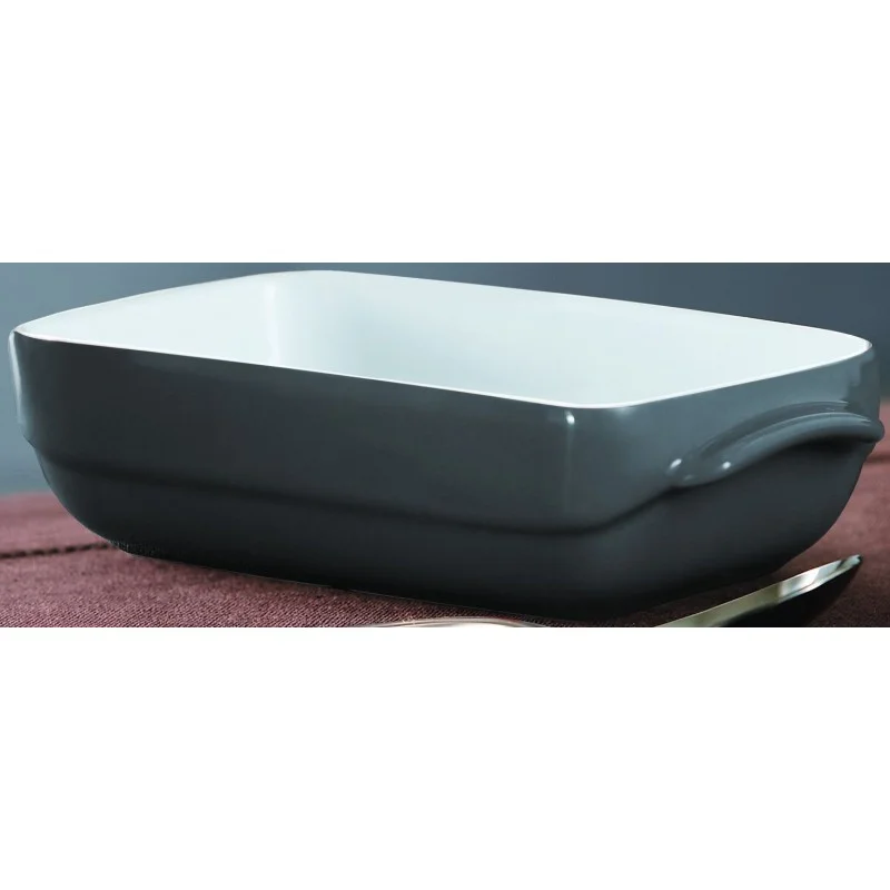 Značkový PYREX Zapékací mísa hranatá GREY MINI 14 x 8 cm