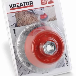 Zlevněný Kreator KRT150201 Brusný ocelový kartáč M14 - 100mm
