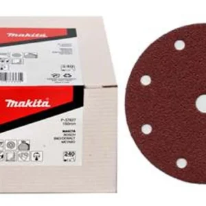 Značkový Makita P-37649 - papír brusný suchý zip 150mm 6 děr K400, 50ks