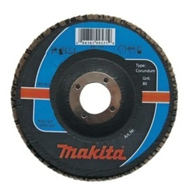 Zlevněný Makita P-65159 - kotouč lamelový 115x22.23mm K80 Korund