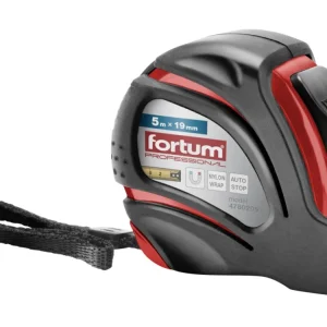 Zlevněný FORTUM metr svinovací, 5m, š. pásku 19mm, 4780205
