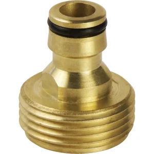 Značkový EXTOL PREMIUM adaptér vnější zavit, 3/4", MOSAZ, 8876031