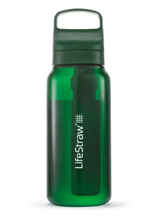 Akce LifeStraw Go 2.0 Filtrační láhev na vodu 1L Terrace Green LGV41LGRWW
