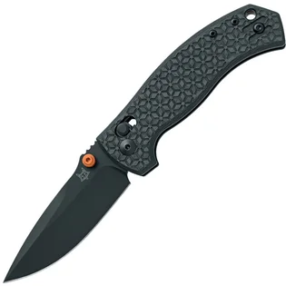 Akční Cena Fox-Knives FOX KNIVES-LES GEORGE DESIGN ANZU ZAVÍRACÍ NŮŽ MAGNACUT OCEL PVD ČERNÁ ČEPEL VERSO LOCK