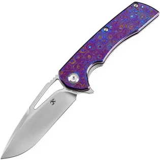 Značkový KANSEPT Kryo Satin S35VN Timascus rukojeti K1001M2