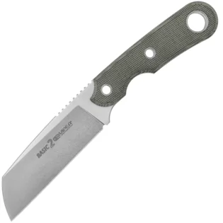 Akční Cena Viper BASIC2 Sheepfoot Stonewash D2, zelená plátěná micarta, Kydex VT4032CG