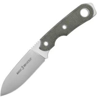 Akce Viper BASIC3 Spear Point Satin CPM Magnacut, Zelená Plátěná Micarta, Kydex VT4034CG