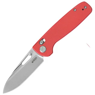 Akce KUBEY Bluff Pískovaný 14C28N Čepel Červená G10 Crossbar zámek KU248H