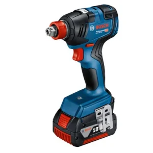 Akční Nabídka AKU rázový utahovák Bosch GDX 18V-200, 1/4"+ 1/2", 2x4,0Ah, L-Case