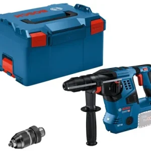 Zlevněný AKU vrtací a sekacíkladivo Bosch GBH 18V-28 CF (3,3J) solo, L-boxx