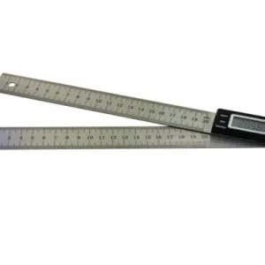 Značkový Digitální úhloměr pro tesaře 200x200mm, přesnost 0,2°
