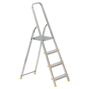Akční Cena Hliníkové schůdky jednostranné s madlem 129-243cm