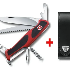 Značkový Kapesní nůž Victorinox RangerGrip 130mm + kožené pouzdro