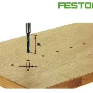 Značkový Kolíkový vrták FESTOOL, S8, HW D8x30Z