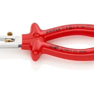 Zlevněný Odizolovací kleště, KNIPEX, chrom, VDE, 160mm